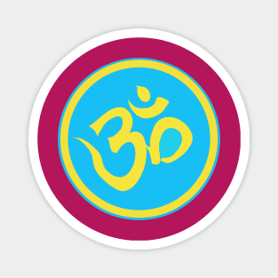 Om Spiritual Awareness Meditation Yoga Magnet